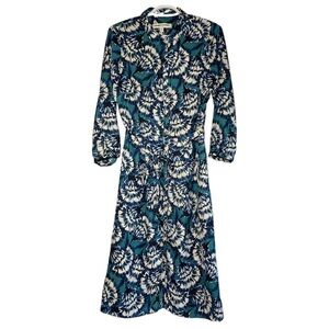 WOT CLEMENTS RIBEIRO PORTOBELLO BELTED DRESS SIZE S